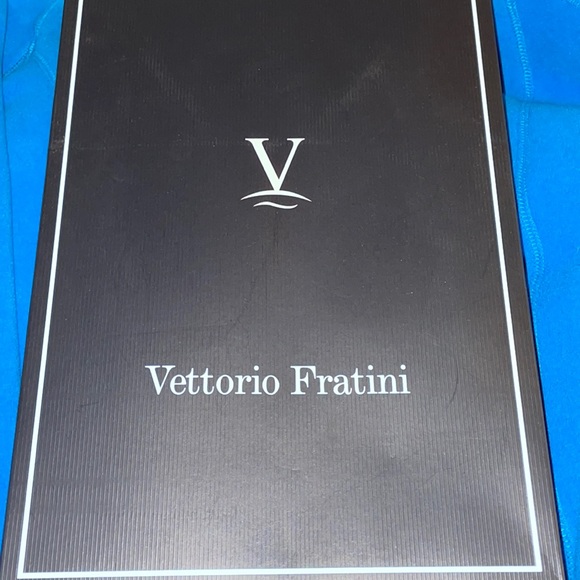 Vettorio Fratini Mens Large Dress Shirt 16-16 1/2 Tie Clip Neck Tie New in Box - Picture 4 of 5
